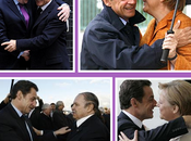 Nicolas Sarkozy câlins accolades.