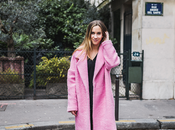manteau rose